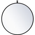 Elegant Lighting Eternity 21in Traditional Circular Framed Wall Mirror