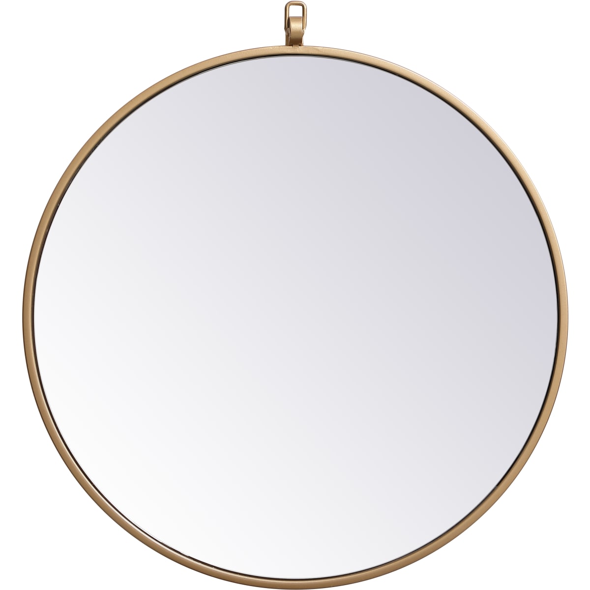 Elegant Lighting Eternity 21in Traditional Circular Framed Wall Mirror